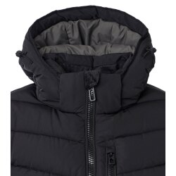 CASAMODA Herren Steppjacke SPORTSWEAR Kapuze Schwarz