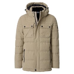 CASAMODA Herren Winterjacke SPORTSWEAR Kapuze Beige
