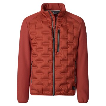 CASAMODA Herren Steppjacke SPORTSWEAR Zipper Orange