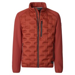 CASAMODA Herren Steppjacke SPORTSWEAR Zipper Orange