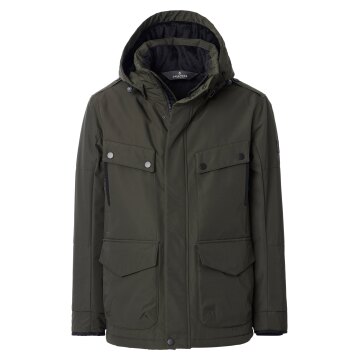 CASAMODA Herren Winterjacke SPORTSWEAR Kapuze Grün
