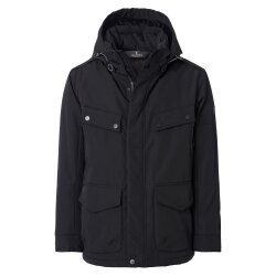 CASAMODA Herren Winterjacke SPORTSWEAR Kapuze Schwarz