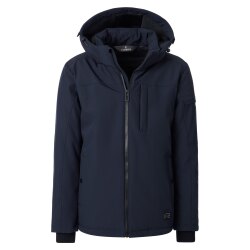 CASAMODA Herren Winterjacke SPORTSWEAR Kapuze Blau