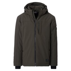 CASAMODA Herren Winterjacke SPORTSWEAR Kapuze Grün