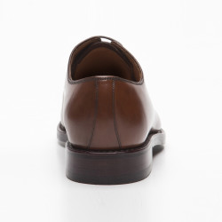 Größe D 42,5 UK 8 ½ Prime Shoes Prag Rahmengenäht Box Calf Cuoio Schnürschuh aus feinstem Kalbsleder