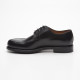 Größe D 43 UK 9 Prime Shoes Prag Rahmengenäht Schwarz Box Calf Black Schnürschuh aus feinstem Kalbsleder