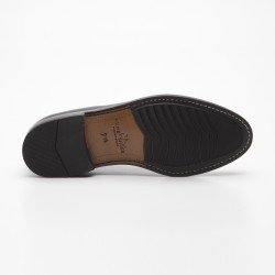 Größe D 46 UK 11 Prime Shoes Prag Rahmengenäht Schwarz Box Calf Black Schnürschuh aus feinstem Kalbsleder