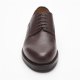 Größe D 39 UK 6 Prime Shoes Graz Braun Scotchgrain Testa di Moro Rahmengenäht edler klassischer Schnürschuh feinstes Kalbsleder