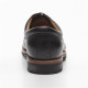 Größe D 46 UK 11 Prime Shoes Moskau Schwarz Buffalo black Rahmengenäht Plain Derby edler klassischer Schnürschuh feinstes Kalbsleder