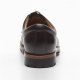 Größe D 43 UK 9 Prime Shoes Moskau Braun Buffalo Testa di Moro Plain Derby Rahmengenäht edler klassischer Schnürschuh feinstes Kalbsleder