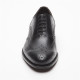 Größe D 43 UK 9 Prime Shoes Oxford Full Brogue Rahmengenäht Schwarz Box Calf Black Schnürschuh aus feinstem Kalbsleder
