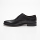 Größe D 44 UK 10 Prime Shoes Oxford Full Brogue Rahmengenäht Schwarz Box Calf Black Schnürschuh aus feinstem Kalbsleder