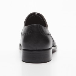 Größe D 46 UK 11 Prime Shoes Oxford Full Brogue Rahmengenäht Schwarz Box Calf Black Schnürschuh aus feinstem Kalbsleder