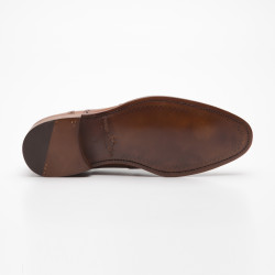 Größe D 42,5 UK 8 ½ Prime Shoes Oxford Full Brogue Rahmengenäht Crust Cognac Schnürschuh aus feinstem Kalbsleder