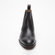 Größe D42 UK8 Prime Shoes Diego Rahmengenäht Schwarz Stiefelette aus feinstem Kalbsleder