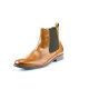 Größe D41,5 UK7 ½ Prime Shoes Diego Rahmengenäht Cognac Stiefelette aus feinstem Kalbsleder