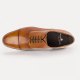 Größe D 43,5 UK 9½ Prime Shoes Bergamo 3 Hellbraun Cognac Crust Schnürschuh Rahmengenäht aus feinstem Kalbsleder